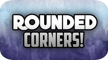 How To Make Thumbnails With ROUND Corners!