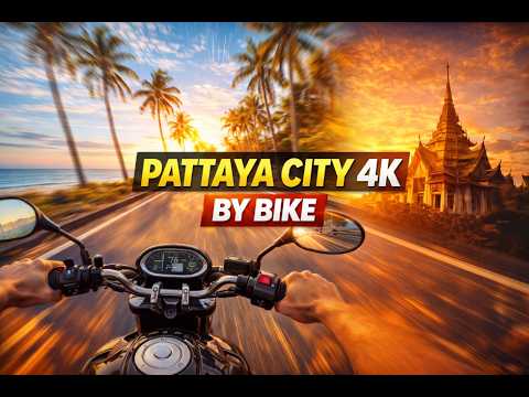 Experience Unedited Pattaya City Bike Ride 2025 - Real Thail