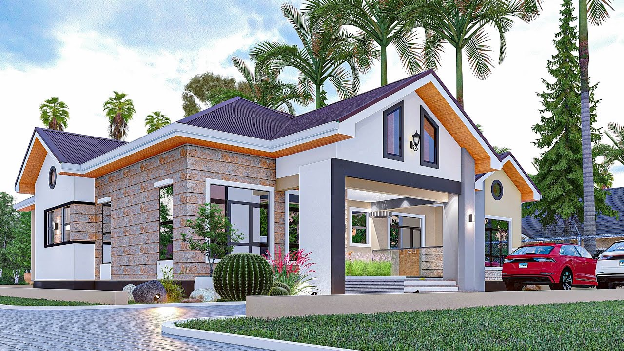 MIND-BLOWING 4-Bedroom House Design! 🏡 MUST-SEE Floor Plan & Dream Home ...