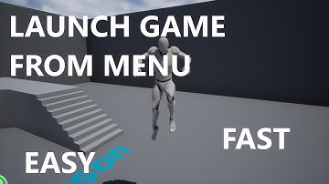 testing the finished menu - Tutorial Unreal Engine 4.27