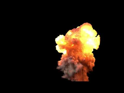 Explosion HiRes TurbulenceFD - Scene File Available Cinema 4D