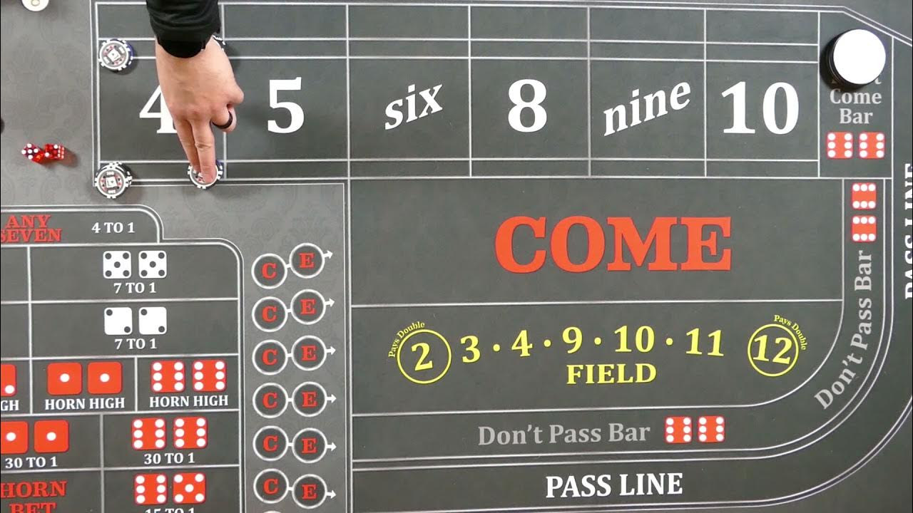 Good Craps Strategy? Awesome craps strategy/power press, 4 and 10 YouTube