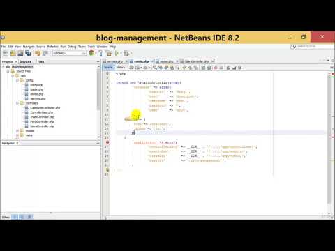5  Understanding CRUD - Routing and Database Configuration  - Phalcon PHP (Video 13 of 18)