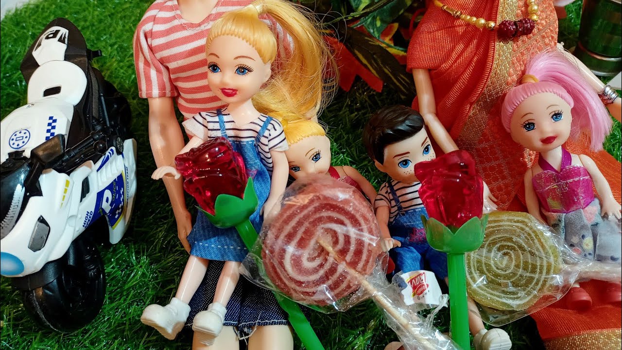 Noida Wali Barbie Epi -16/Barbie Doll all Day Routine In Indian village Barbie Doll jelly candyStory