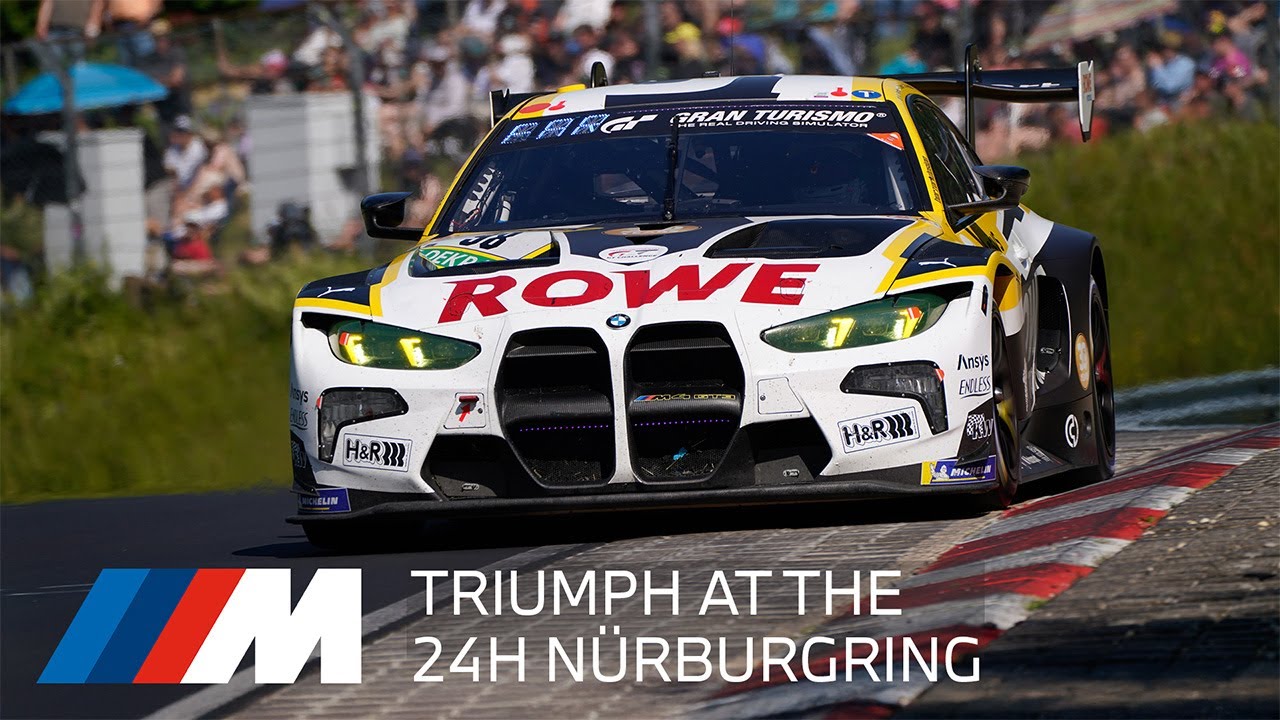 BMW M4 GT3 wins Nürburgring 24H in 2025 - YouTube