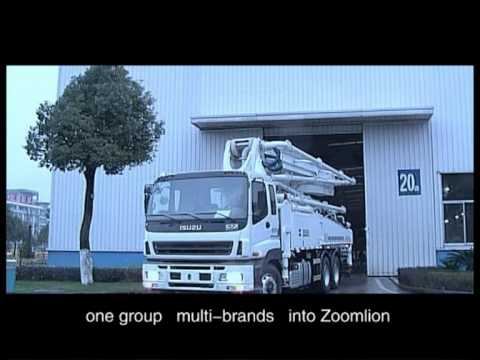 Video XE CẨU TRUNG QUỐC ZOOMLION, CẨU THÁP, BƠM BÊ... - youtube