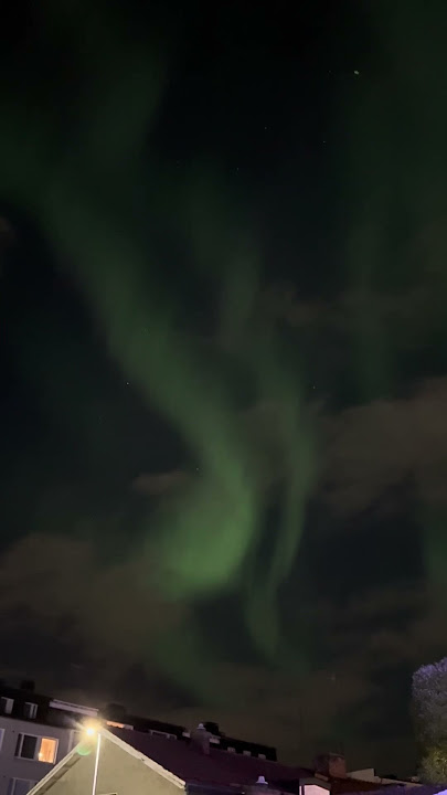 Northern Lights in Rovaniemi | Aurora Borealis #Shorts