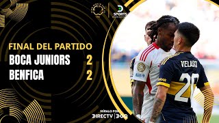 Thumbnail for ¡#BOCA EMPATÓ con #BENFICA en un PARTIDAZO! | Boca Jrs 2–2 Benfica | Resumen