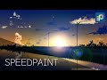 speedpaint sunset - ibispaintx