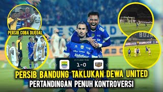 7 KEMENGAN BERUNTUN ‼️PERSIB VS DEWA UNITED,BECKAM DAPAT KARTU MERAH
