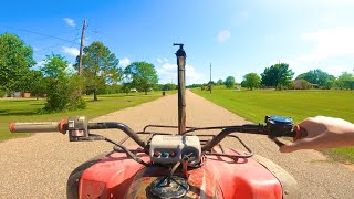 Honda Fourtrax Top Speed Test! (Plus New Parts) by CCS Outdoors 15,611 views 2 years ago 12 minutes, 45 seconds