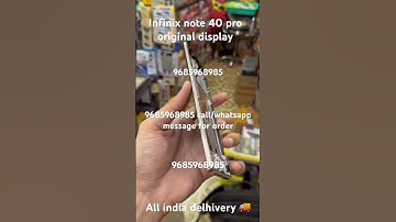 Infinix note 40 pro original display price | infinix note 40 pro repair | infinix note 40 pro damage