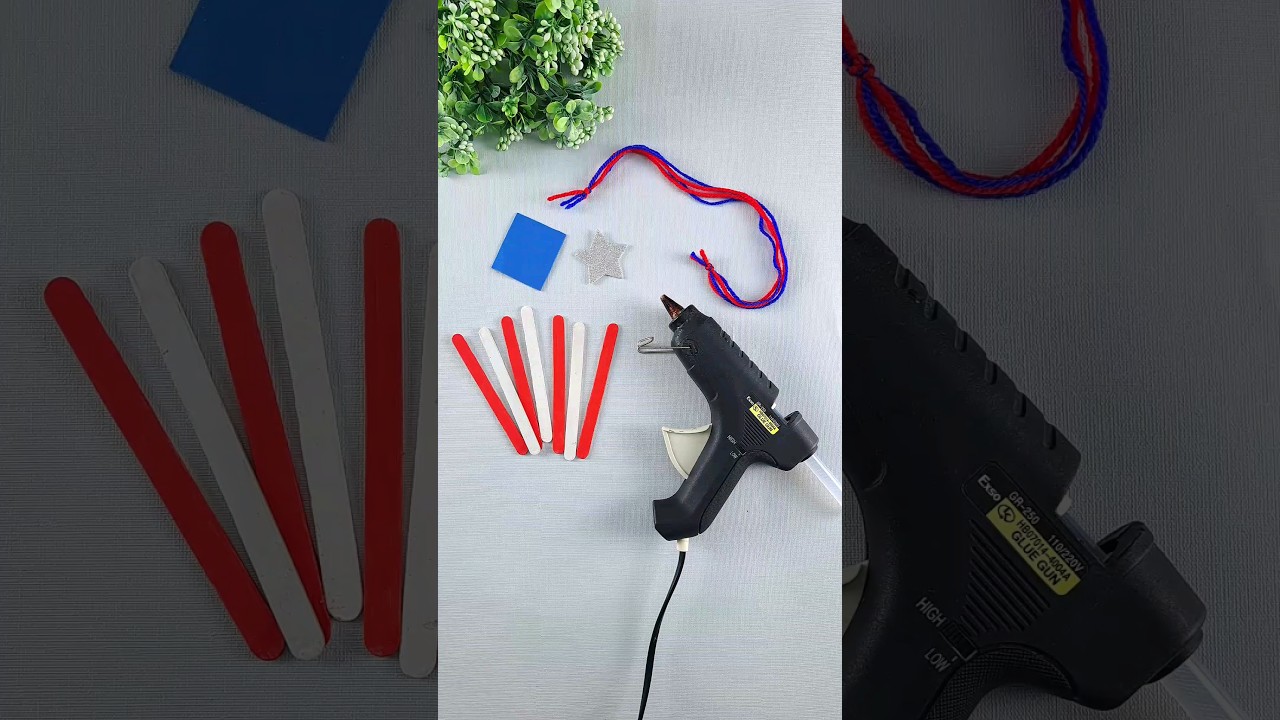 Easy DIY Flag Craft 🇺🇲 4th of July 