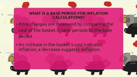 What Is A Base Period For Inflation Calculations? - Inflation Insight Channel
