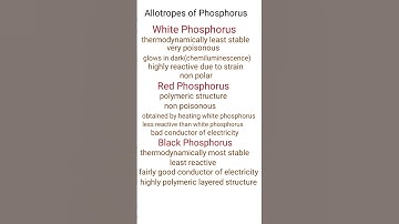Allotropes of Phosphorus|Chemistry for neet kvs nvs htet exams