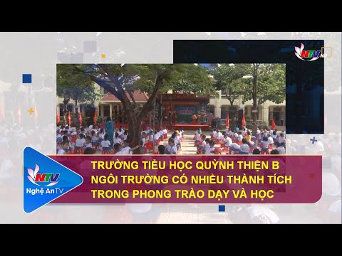 Video Trường tiểu học Quỳnh Thiện B - Ngôi trường có nhiều... - youtube