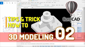 Exercise 02 CorelCAD 3D Modeling Tutorial For Beginner