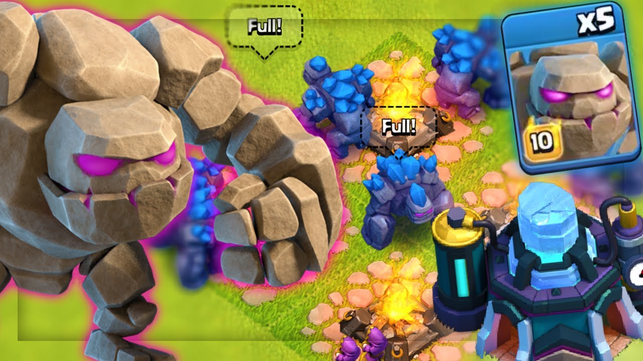 GOLEM MAXXATI AL 10! SONO STUPENDI! #60 ∼ Clash of Clans ITA