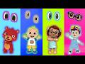 Cocomelon Puzzle: Find Perfect Eyes For Bingo, TomTom, JJ &amp; Bella 👀🧩 | Funny Animation