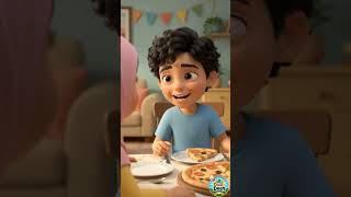 Forgot Bismillah Before Eating 😱 Shaytan Ran Away! | Islamic Short for Kids