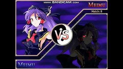 Touhou Gensokyo Reloaded Arcade Meimu