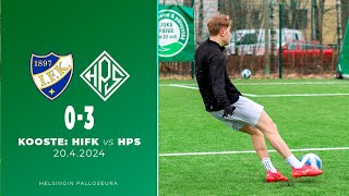 KOOSTE: HIFK 0-3 HPS | Kolmonen | 20.4.2024 - HPS TV