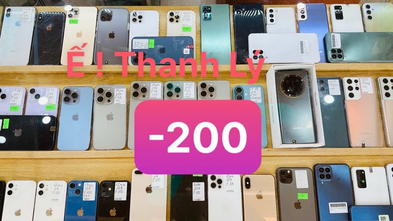 Ế + Bom Hàng + Lũ Lụt | Xả Toàn Bộ Giá Gốc | Điện Thoại Cũ Siêu Lướt..26/11