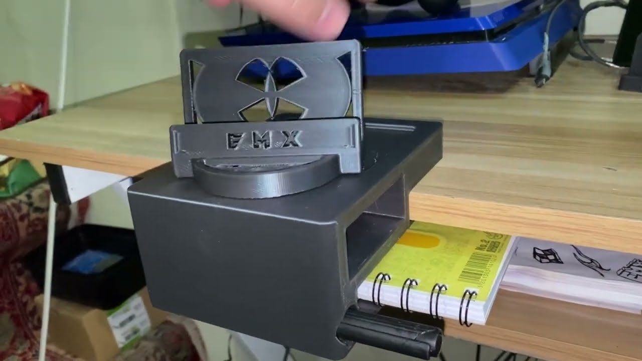 WorkSpace Helper : Phone and Notebook Holder - YouTube