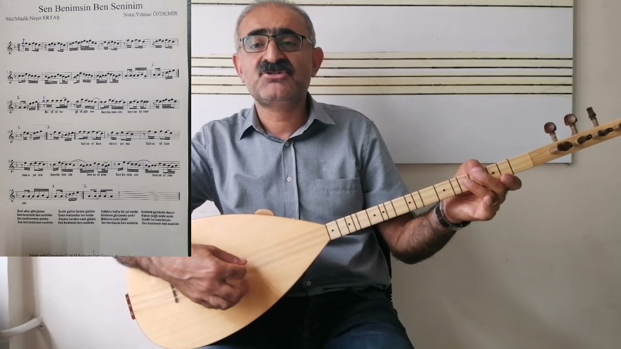 333.DERSİMİZ Sen Benimsin Ben Seninim Solfej KISA SAP Neşet ERTAŞ, İsmail ALTUNSARAY Yılmaz ÖZDEMİR