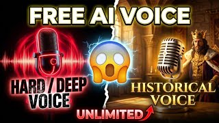 FREE में Historical Human Like AI Voice कैसे बनाएं? (Professional Voiceover 2026)