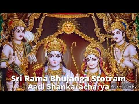 Sri Rama Bhujanga Stotram Lyrics by Aadi Shankaracharya