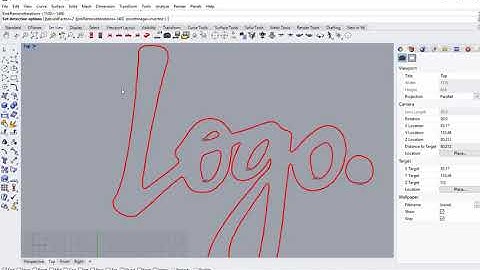 Rhino Image to Curve