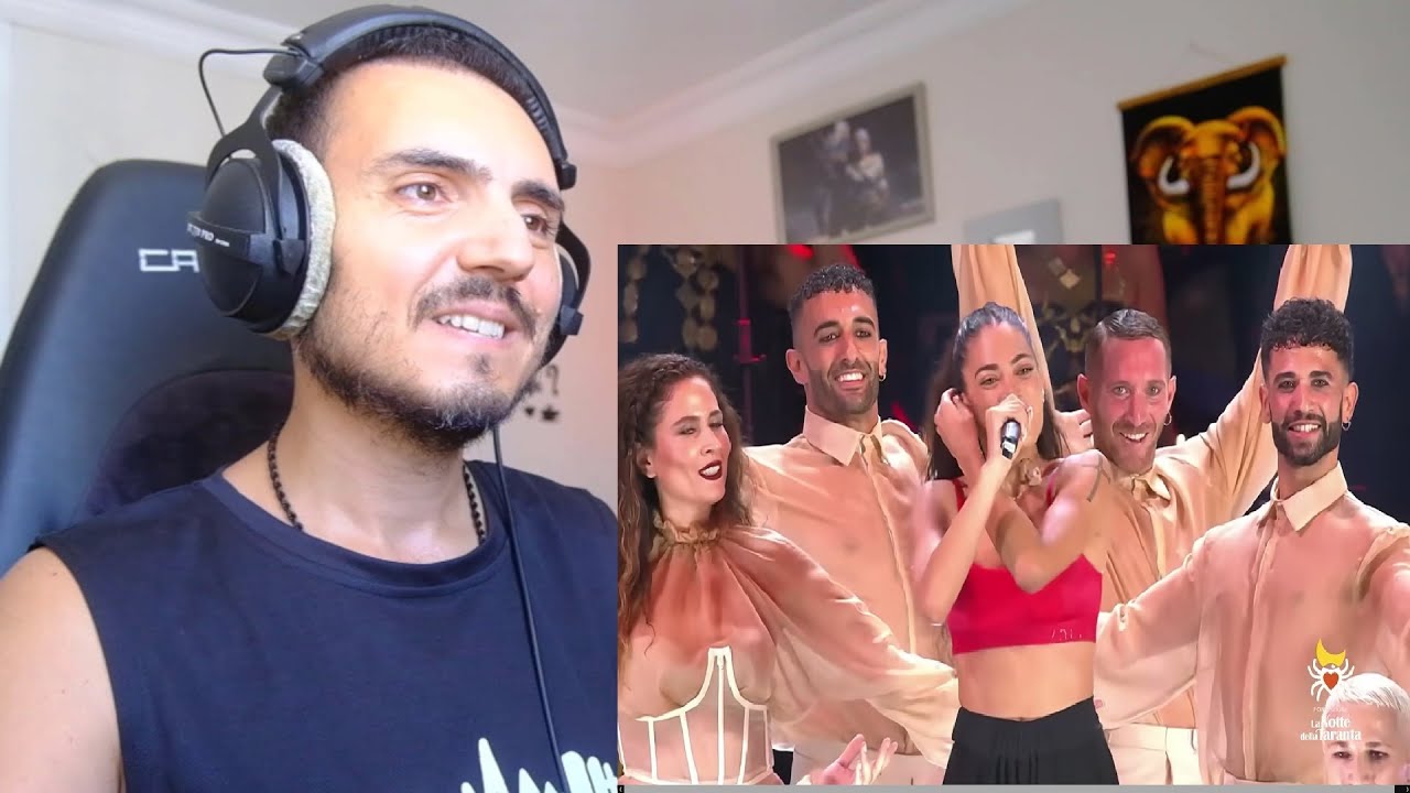 Notte della Taranta | Elodie - Pizzica di San Vito Reaction