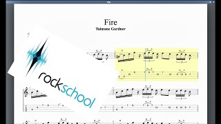 Atom Music School Tom Gillgan: Fire - Taimane Gardener