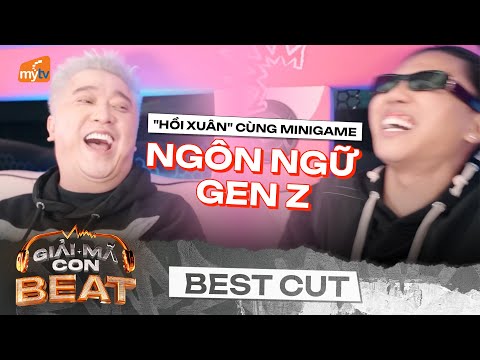 Relive your youth with Yanbi & Mr T through the GenZ minigame of Giải Mã Con Beat.
