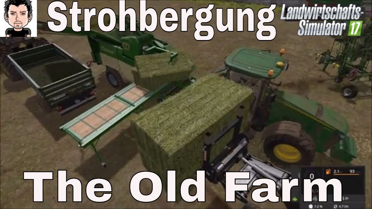 LS17 Strohbergung ADD ON Teil 21 The Valley The Old Farm Landwirtschafts Simulator 2017