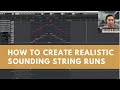 How To Create Realistic Sounding String Runs (MIDI MOCKUP)