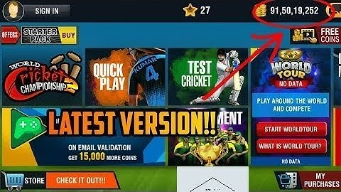 WCC2 Unlimited Coins ( Without Root ) Update Version