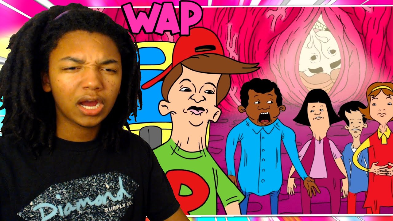Ms.Frizzle Got That WAP 😳 MeatCanyon Field Trip A Magic School Bus Cartoon REACTION YouTube