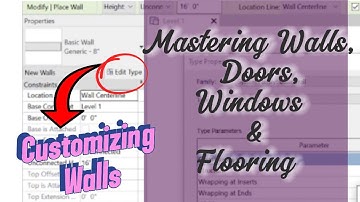 Revit Course - Customizing Walls, Doors, Windows, and Flooring - Class 3 - RN ArchiVision