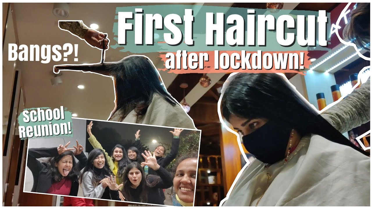 First HAIRCUT after lockdown + School Reunion 🙌🏻 YouTube