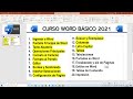 CURSO WORD 2021 - TABLAS