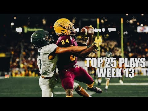 Top 25 Plays From Week 13 Of The 2019 College Football Season ᴴᴰ
