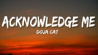 Doja Cat - ACKNOWLEDGE ME (Audio)