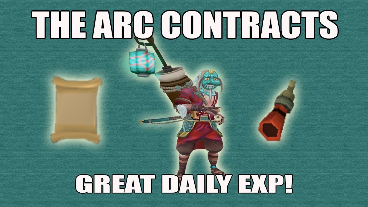 [Runescape 3] The Arc Contracts Guide | Amazing Extra Daily Exp in ...