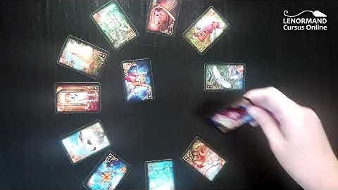 Lenormand combi kaarten 1 Ruiter: kaart 11 t/m 20