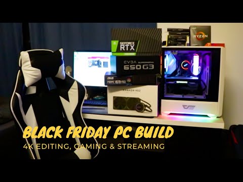 $1800 BLACK FRIDAY PC BUILD 2019!! || 4K Editing/Gaming/Streaming PARTS EXPLAINED IN DESCRIPTION