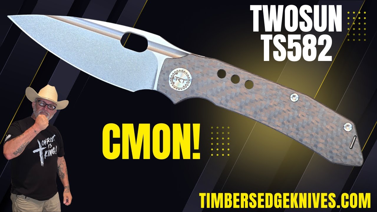 TWOSUN TS582 (re-run) Currently available @ timbersedgeknives.com 