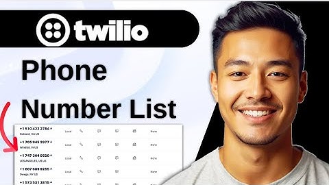 How To See All Phone Number On Twilio  2025  Step by Step
