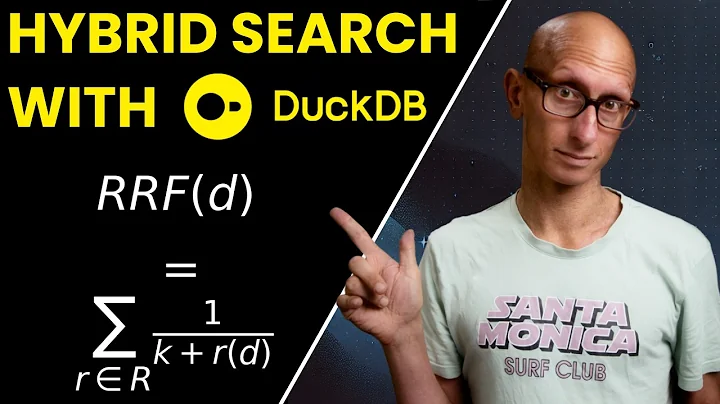 Hybrid Search for RAG in DuckDB (Reciprocal Rank Fusion)